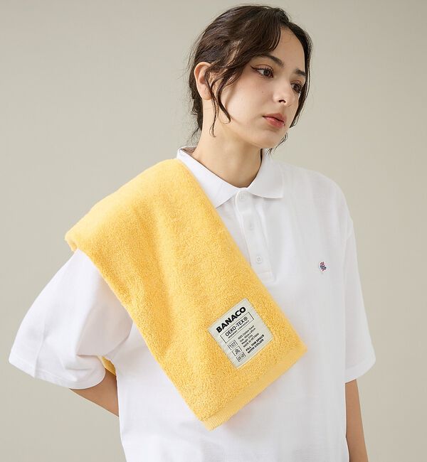 ABAHOUSE「【BANACO / バナコ】ROUCO COLOR TOWEL / ルーコカラー」|タオル|イエロー