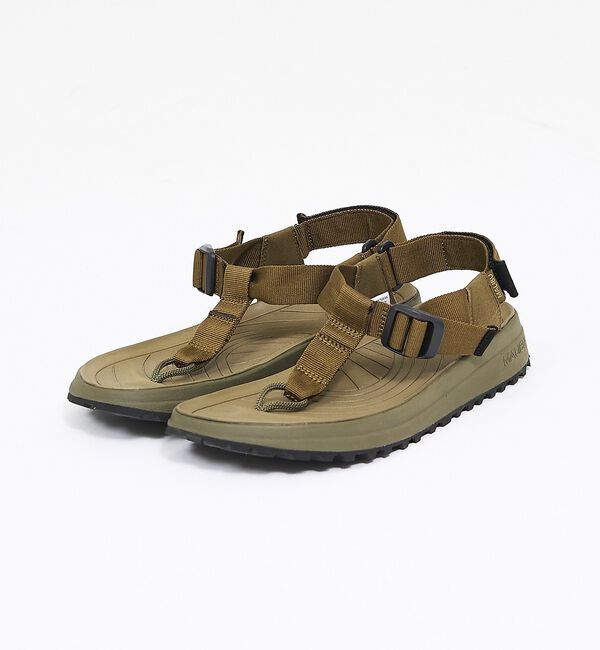 ABAHOUSE「【MALIBU SANDALS/マリブサンダルズ】SOLSTICE / ソルステ」|サンダル|カーキ