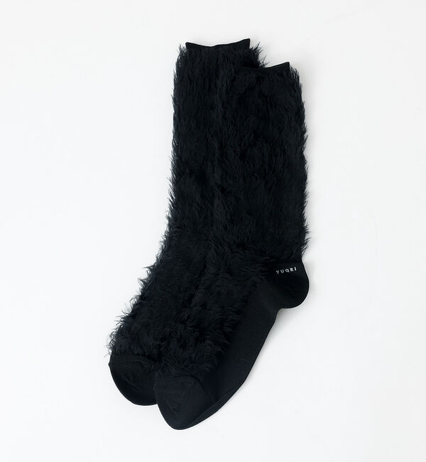 Rouge vif「【YUQRI/ユクリ】Faux fur/靴下/ファー/もこもこ/ギフト【WEB限」|ソックス|