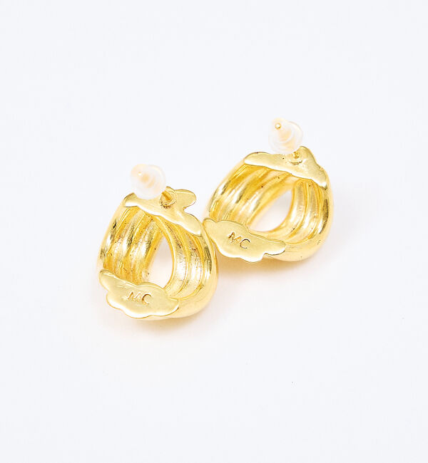 Rouge vif「【MC STUDIO/エムシースタジオ】ツイストピアス」|ピアス|