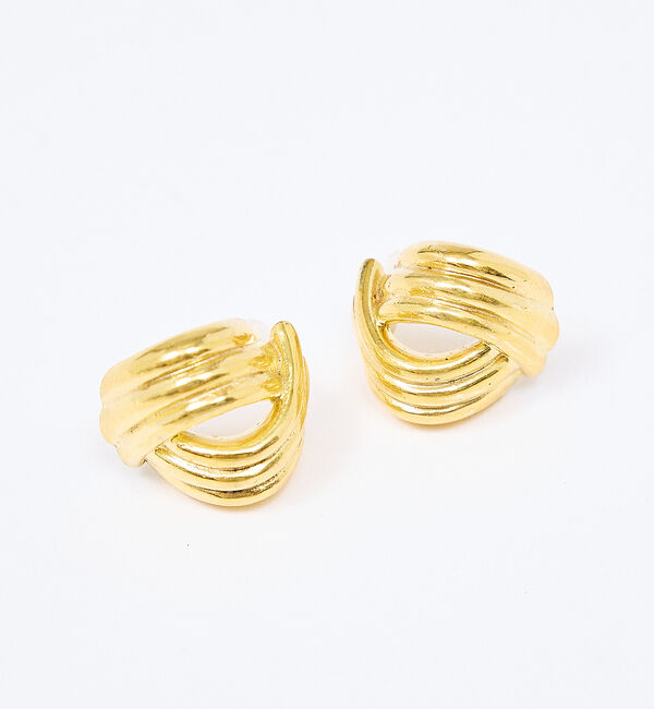 Rouge vif「【MC STUDIO/エムシースタジオ】ツイストピアス」|ピアス|