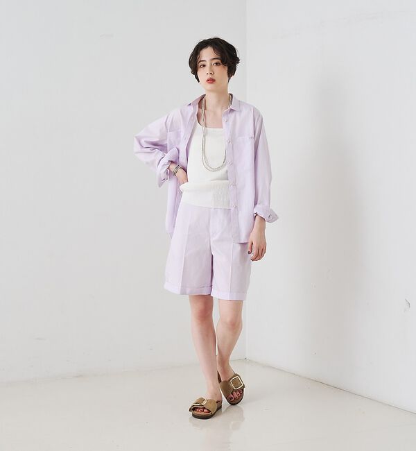 Rouge vif「【セットアップ対応】コットンショートパンツ/ハーフパンツ」|その他|