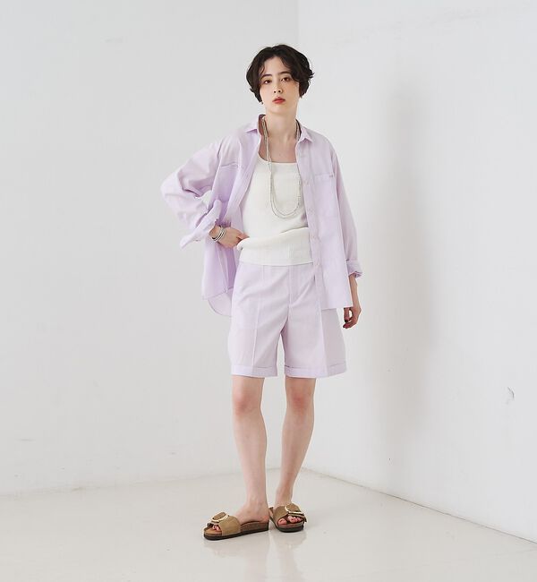 Rouge vif「【セットアップ対応】コットンショートパンツ/ハーフパンツ」|その他|