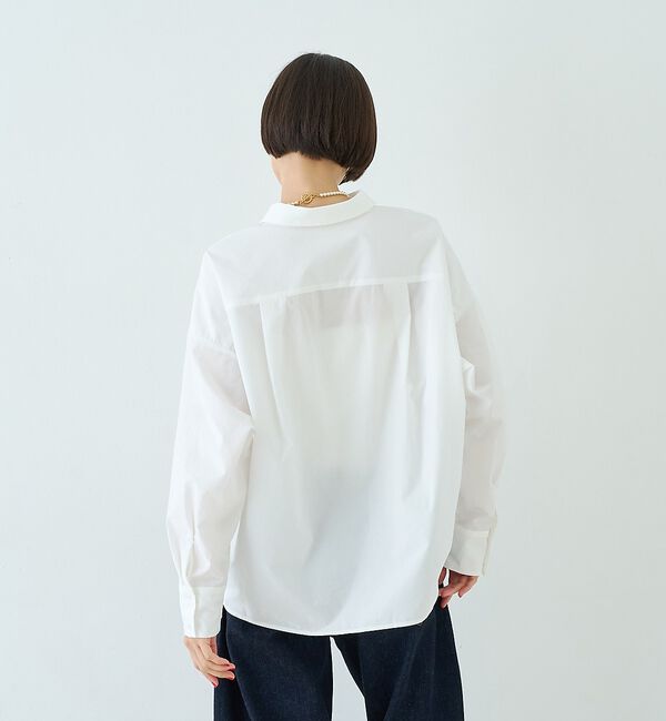 Rouge vif「ポリエステルコットンツイストシャツ【予約】」|シャツ・ブラウス|
