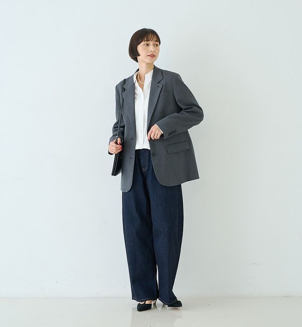 Rouge vif「ポリエステルコットンツイストシャツ【予約】」|シャツ・ブラウス|