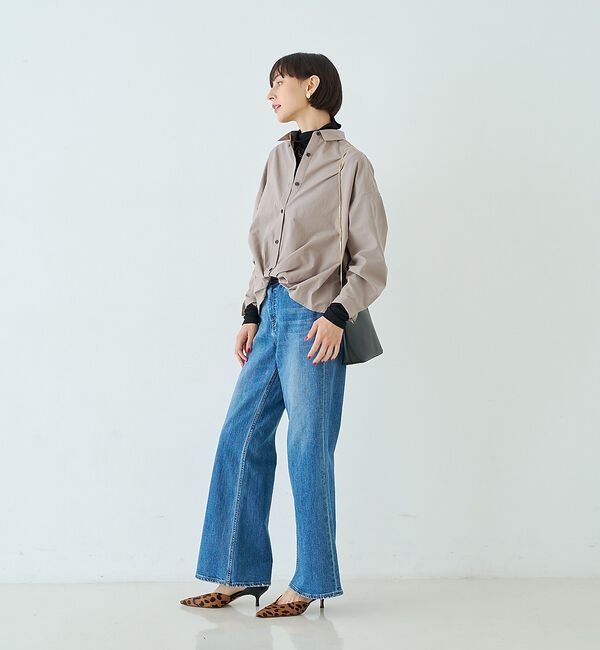Rouge vif「ポリエステルコットンツイストシャツ【予約】」|シャツ・ブラウス|