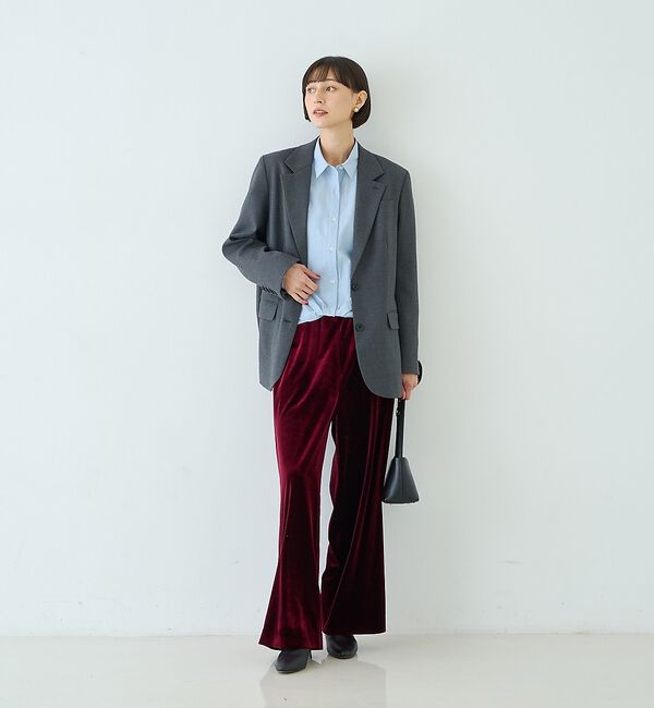 Rouge vif「ポリエステルコットンツイストシャツ【予約】」|シャツ・ブラウス|