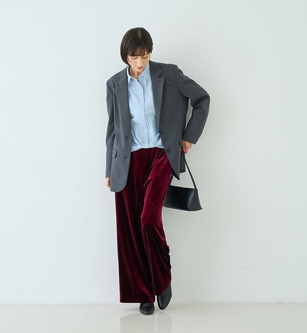 Rouge vif「ポリエステルコットンツイストシャツ【予約】」|シャツ・ブラウス|