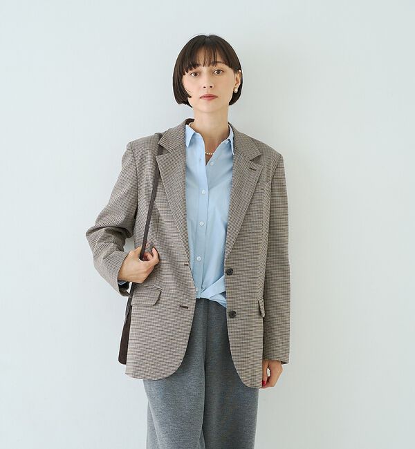 Rouge vif「ポリエステルコットンツイストシャツ【予約】」|シャツ・ブラウス|