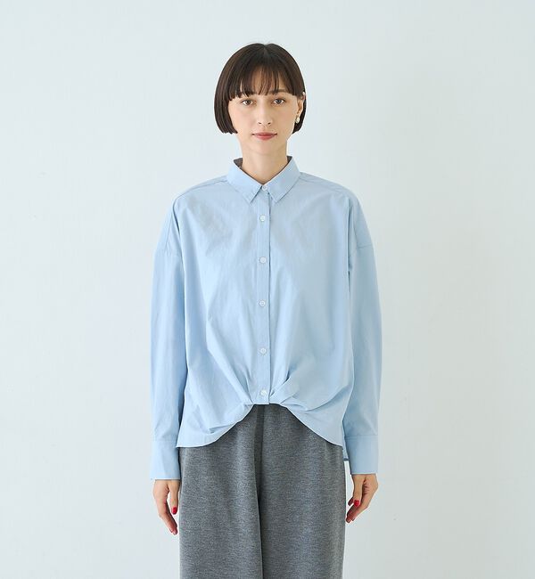 Rouge vif「ポリエステルコットンツイストシャツ【予約】」|シャツ・ブラウス|