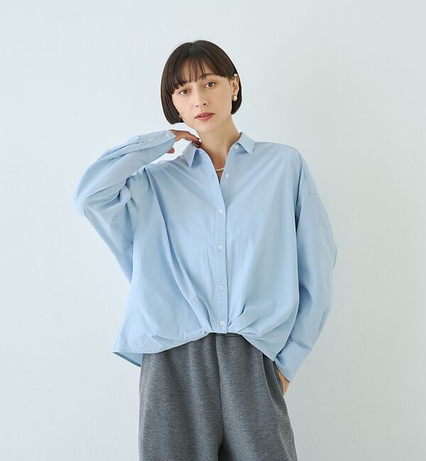 Rouge vif「ポリエステルコットンツイストシャツ【予約】」|シャツ・ブラウス|