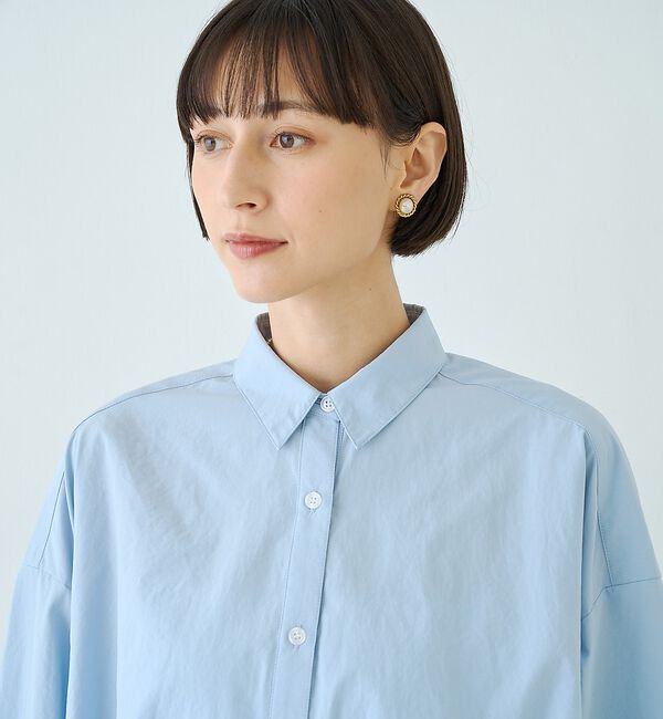 Rouge vif「ポリエステルコットンツイストシャツ【予約】」|シャツ・ブラウス|