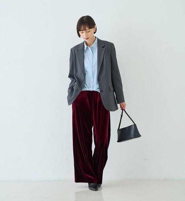 Rouge vif「ポリエステルコットンツイストシャツ【予約】」|シャツ・ブラウス|