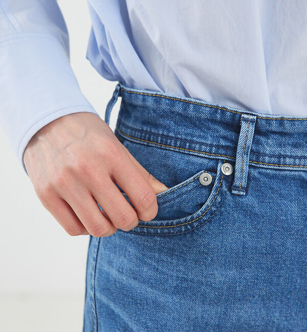 qualite「【YANUK】ボーイズストレートデニムパンツ LEA」|デニム|