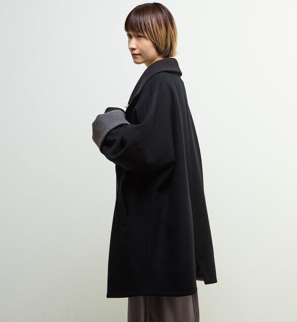 SOFFITTO「【nota della mano sinistra（ノータ デラ マノ シニストラ）】ドルマンファスナーハイネックコート」|その他|