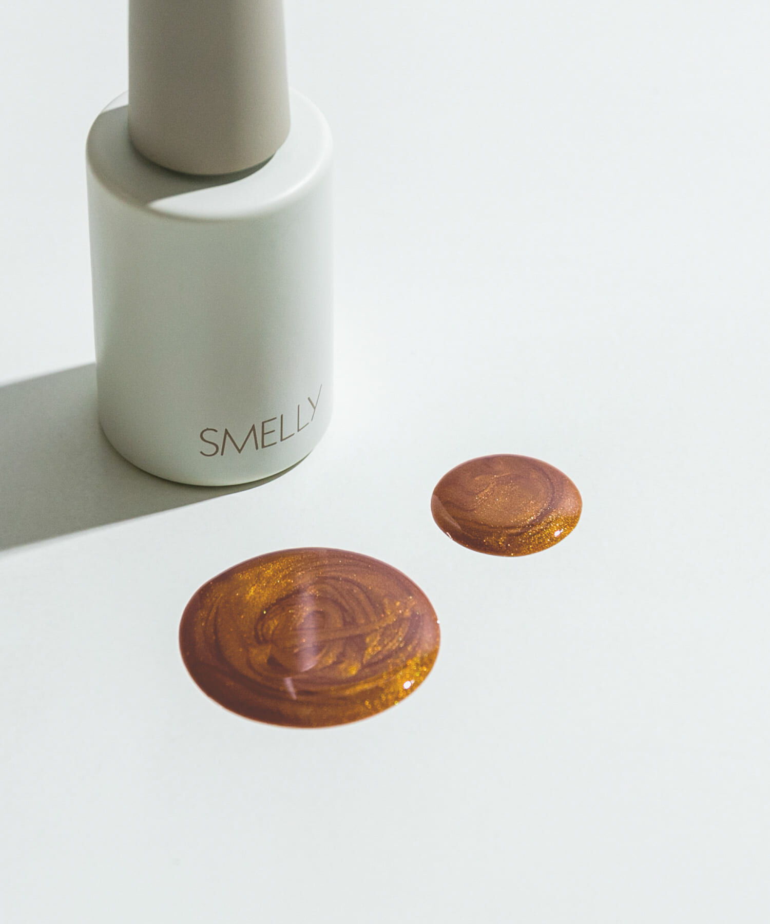 SMELLY「peel off gel polish」|ネイルケア|ブラウン