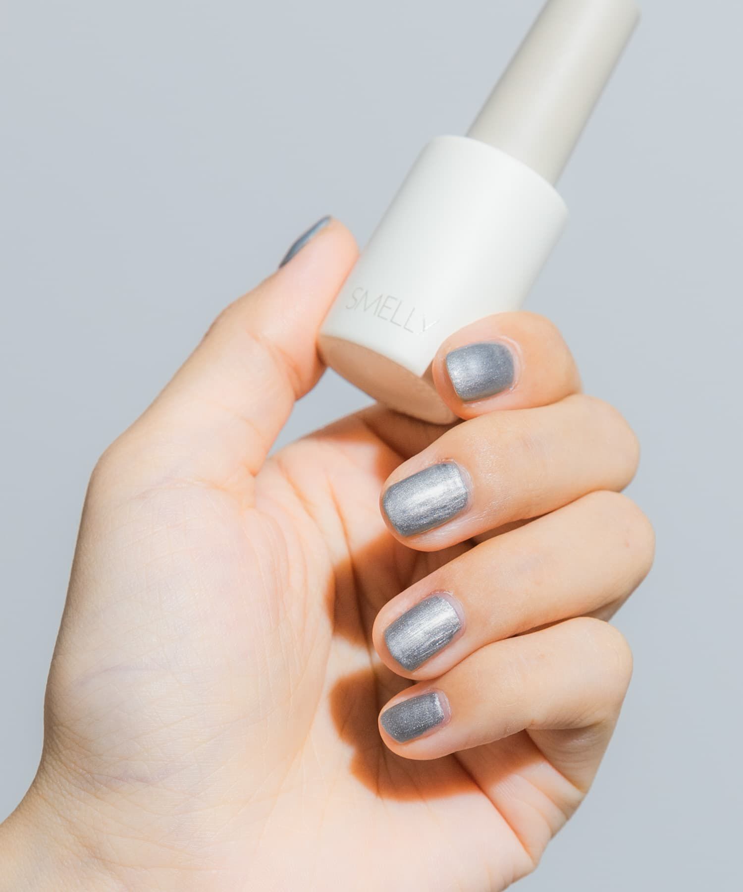 SMELLY「peel off gel polish」|ネイルケア|シルバー