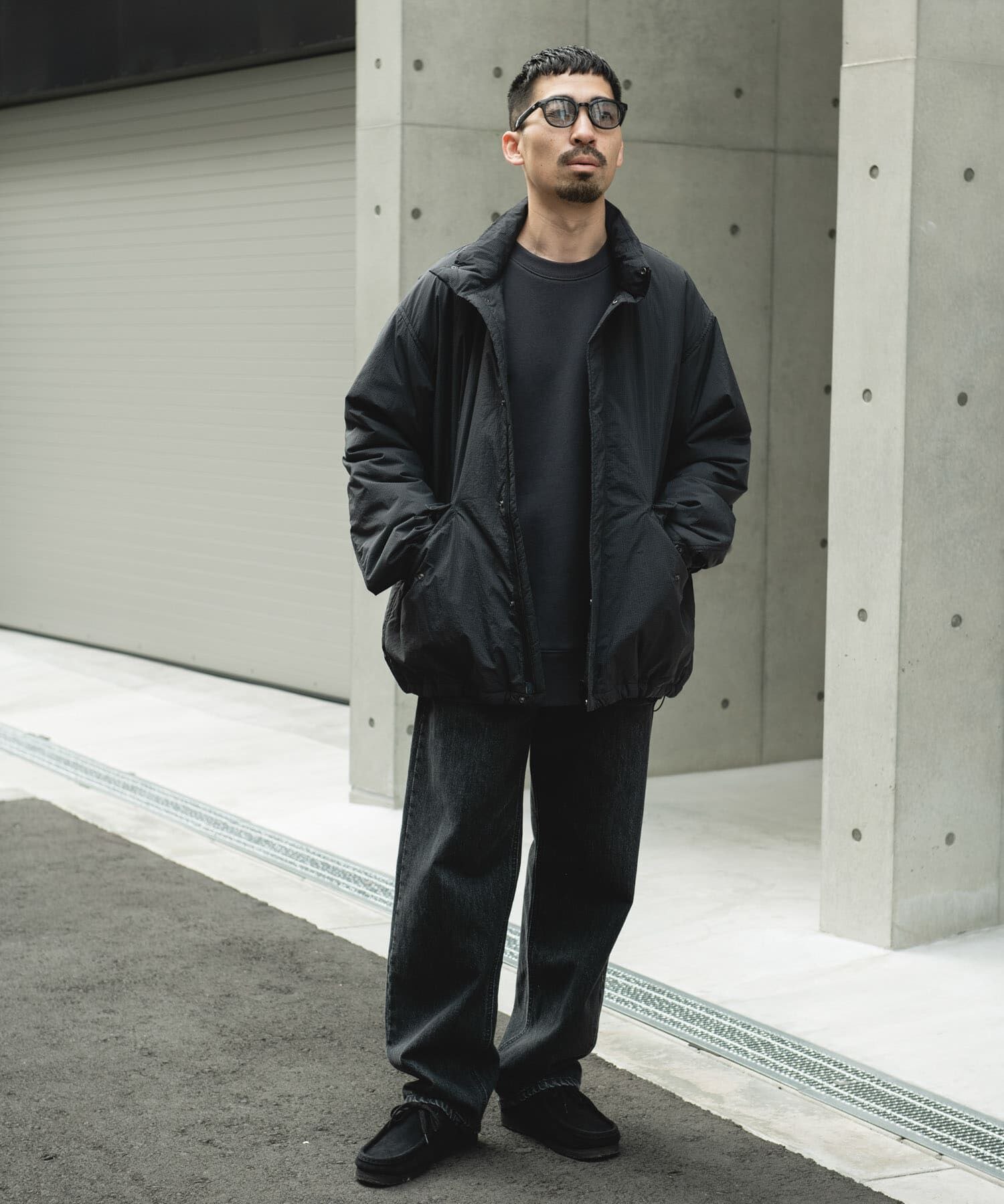 URBAN RESEARCH DOORS「中綿ショートモッズコート」|ミリタリー・モッズコート|