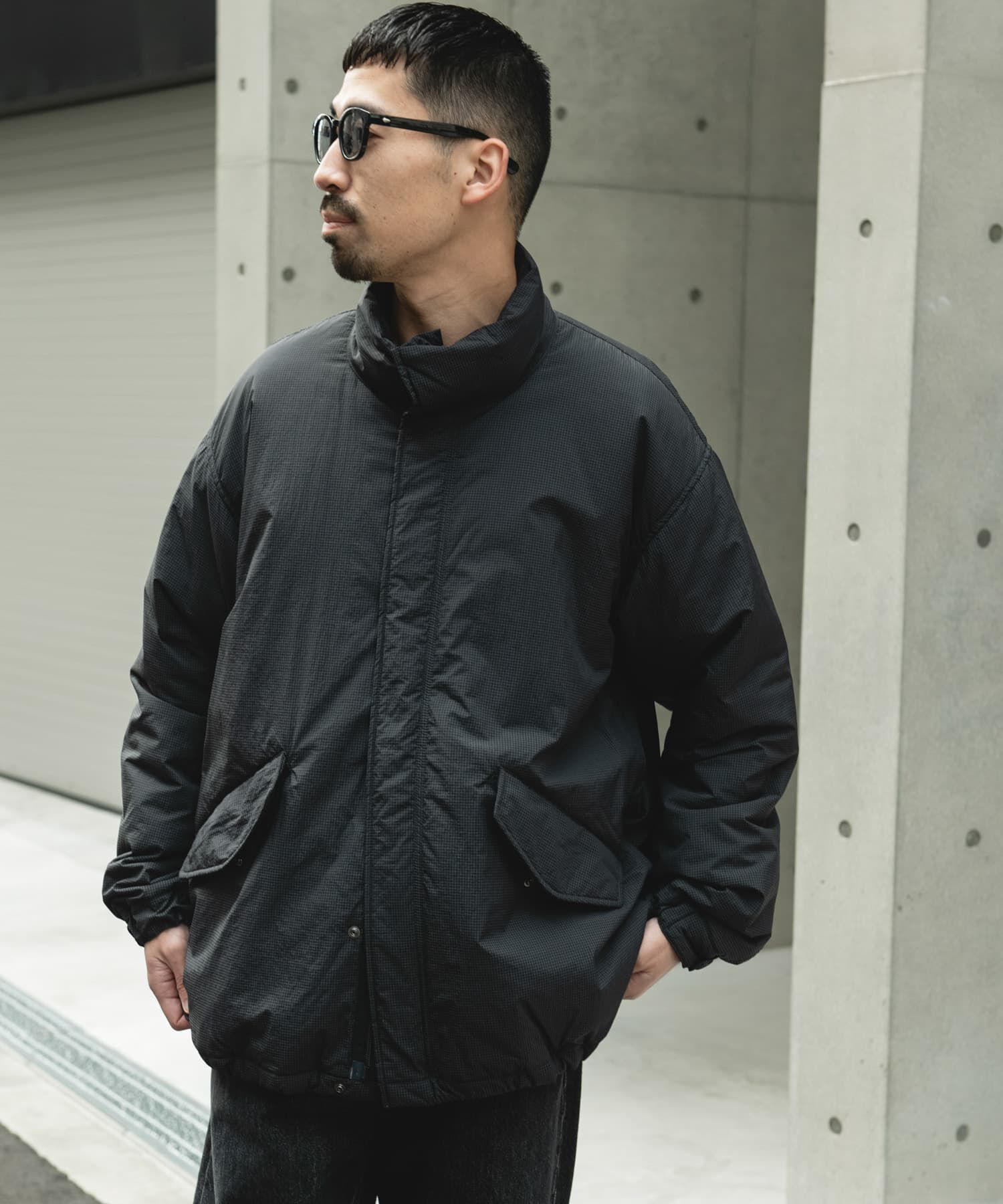 URBAN RESEARCH DOORS「中綿ショートモッズコート」|ミリタリー・モッズコート|