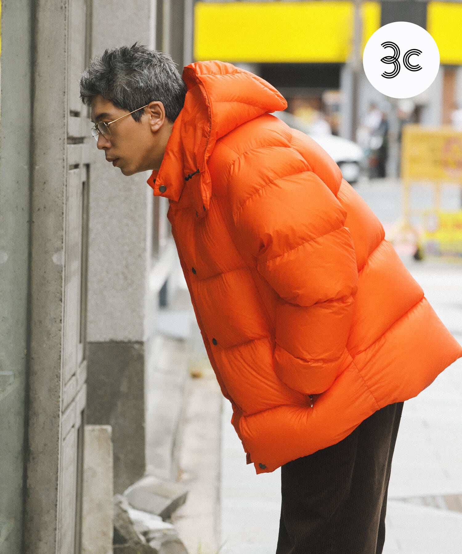 URBAN RESEARCH「KAJIF LIGHT DOWN JACKET」|ダウン|オレンジ