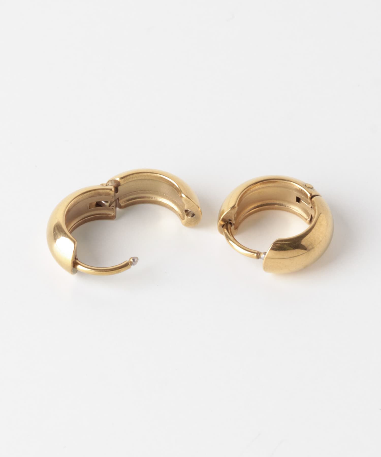 SMELLY「ステンレスプックリミニフープピアス」|ピアス|