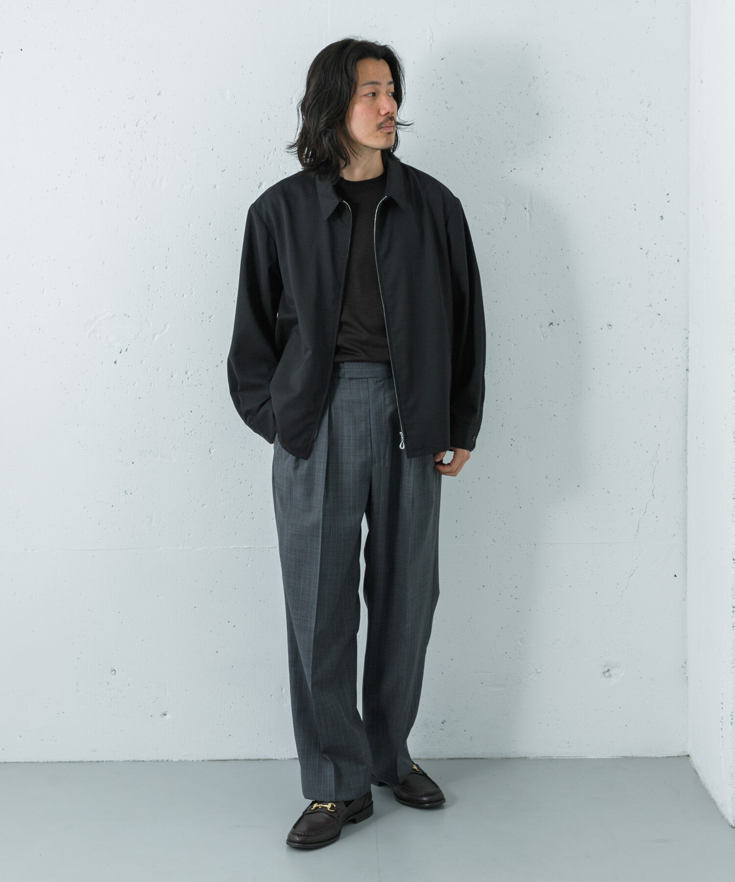 URBAN RESEARCH「『洗濯可/防シワ/接触冷感』WASHABLE WOOL SPORTS JACKET」|ブルゾン・スタジャン|