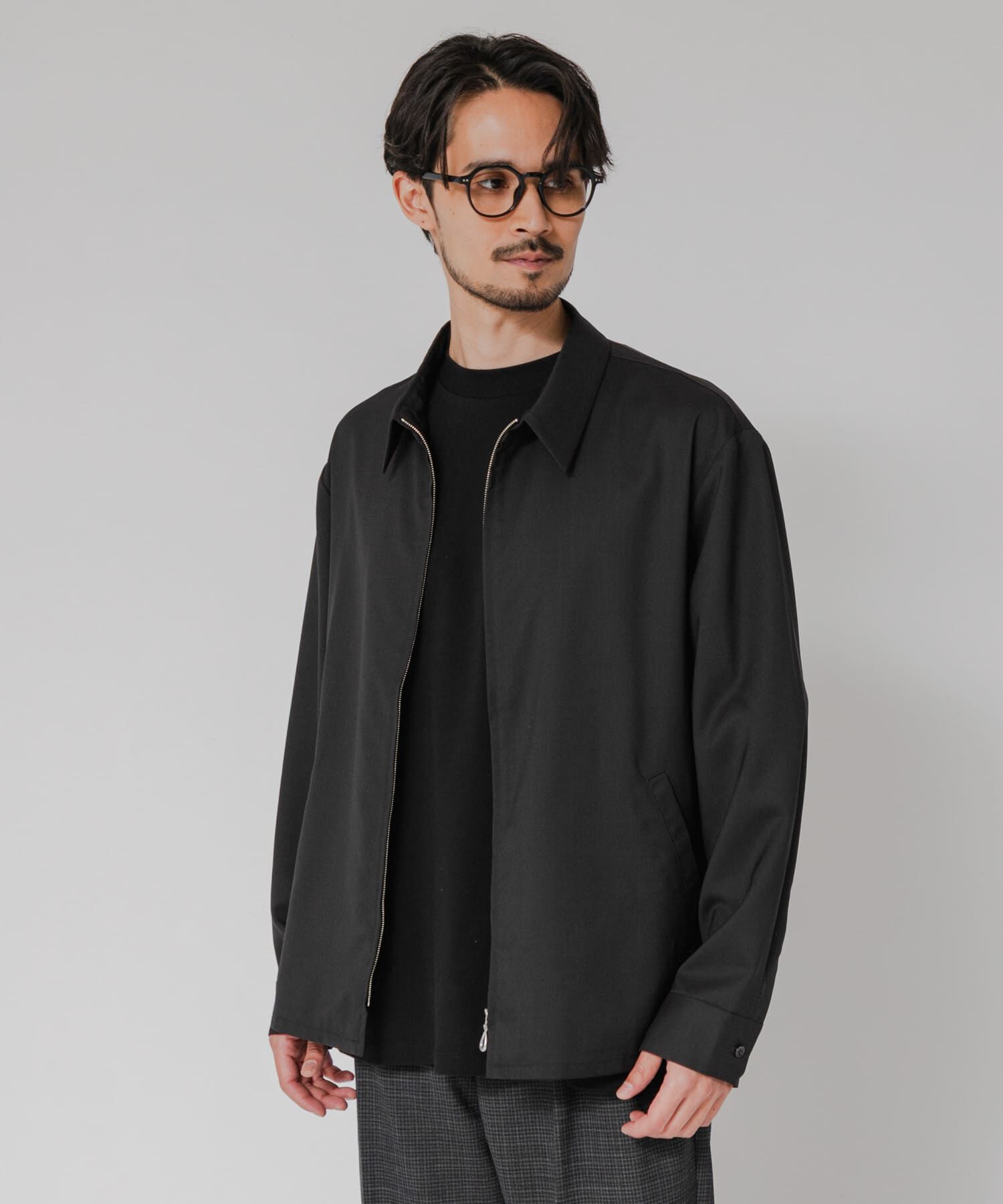 URBAN RESEARCH「『洗濯可/防シワ/接触冷感』WASHABLE WOOL SPORTS JACKET」|ブルゾン・スタジャン|