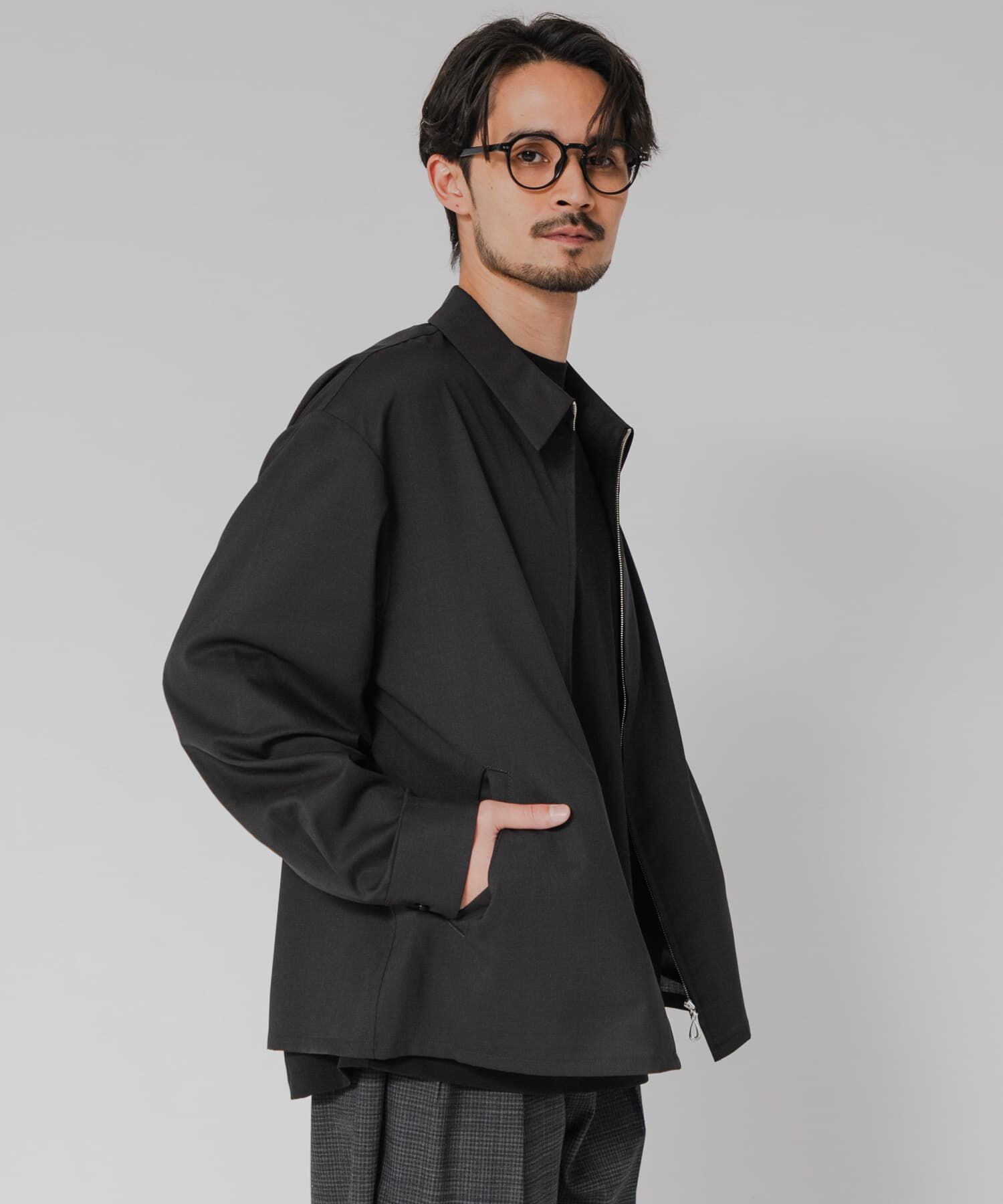 URBAN RESEARCH「『洗濯可/防シワ/接触冷感』WASHABLE WOOL SPORTS JACKET」|ブルゾン・スタジャン|