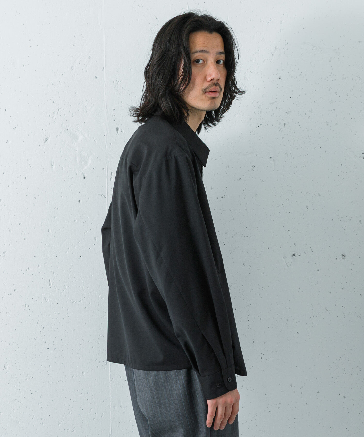 URBAN RESEARCH「『洗濯可/防シワ/接触冷感』WASHABLE WOOL SPORTS JACKET」|ブルゾン・スタジャン|
