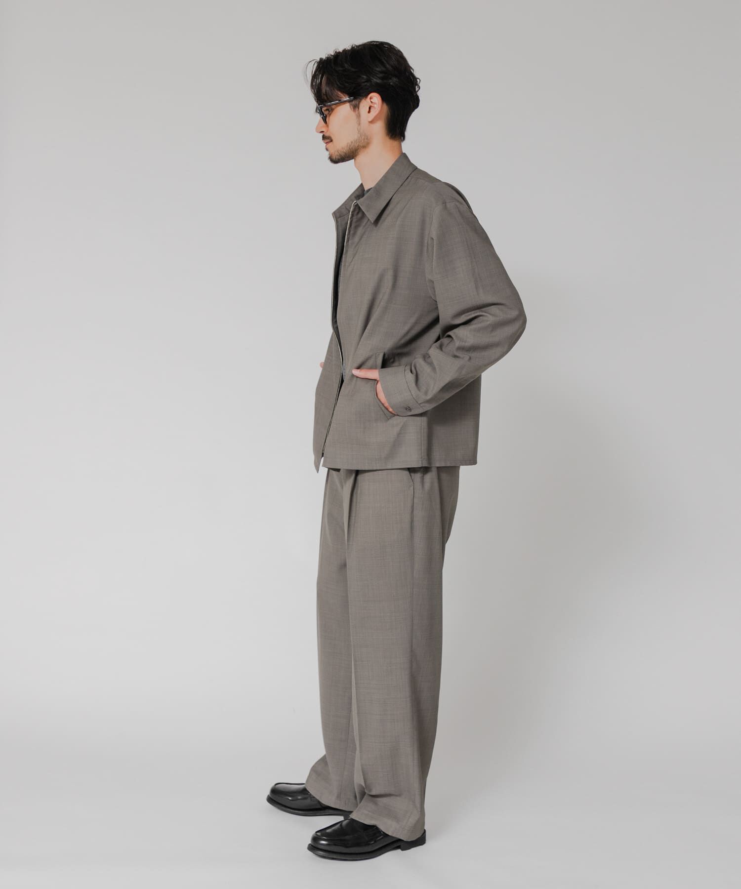 URBAN RESEARCH「『洗濯可/防シワ/接触冷感』WASHABLE WOOL SPORTS JACKET」|ブルゾン・スタジャン|