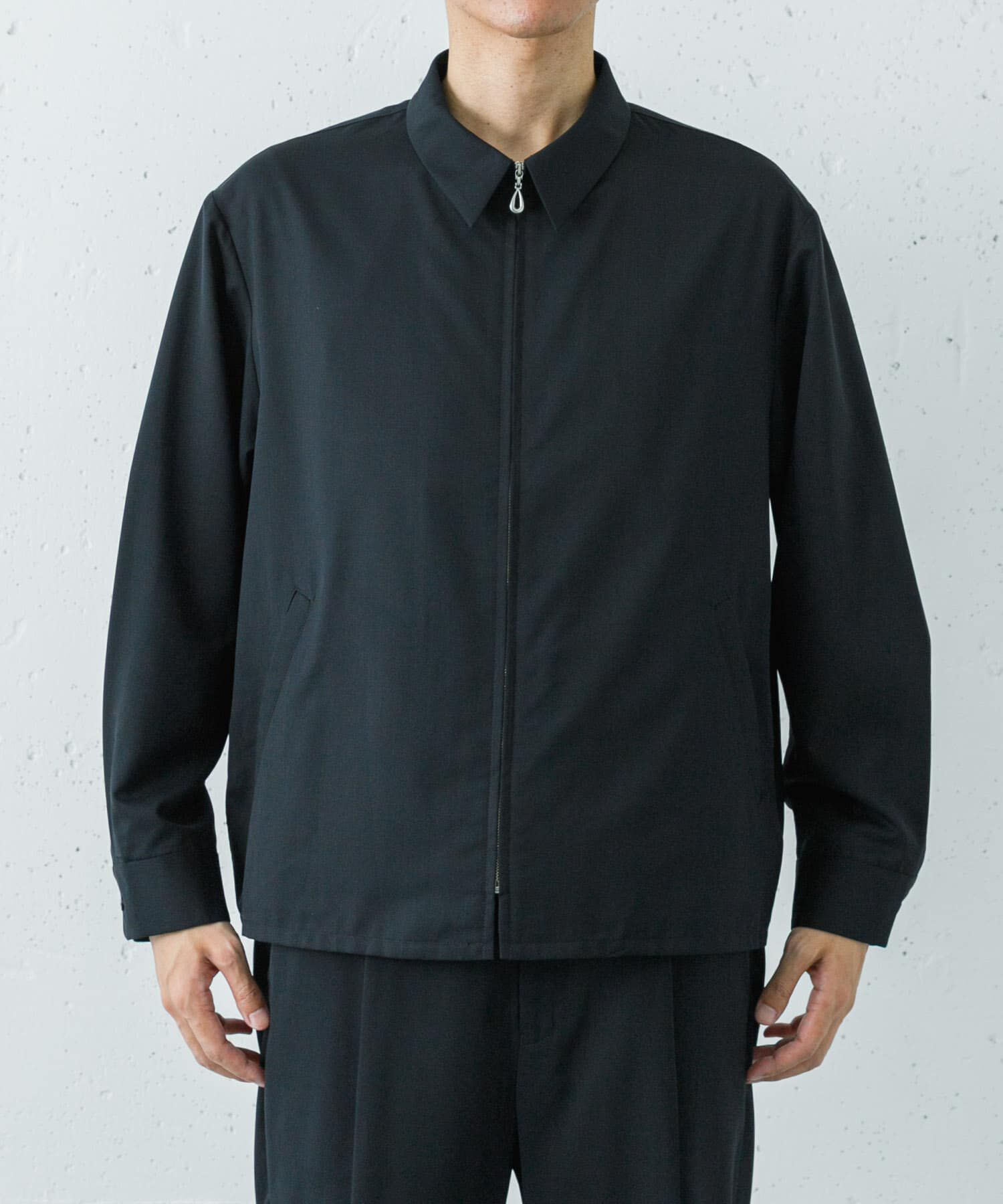 URBAN RESEARCH「『洗濯可/防シワ/接触冷感』WASHABLE WOOL SPORTS JACKET」|ブルゾン・スタジャン|