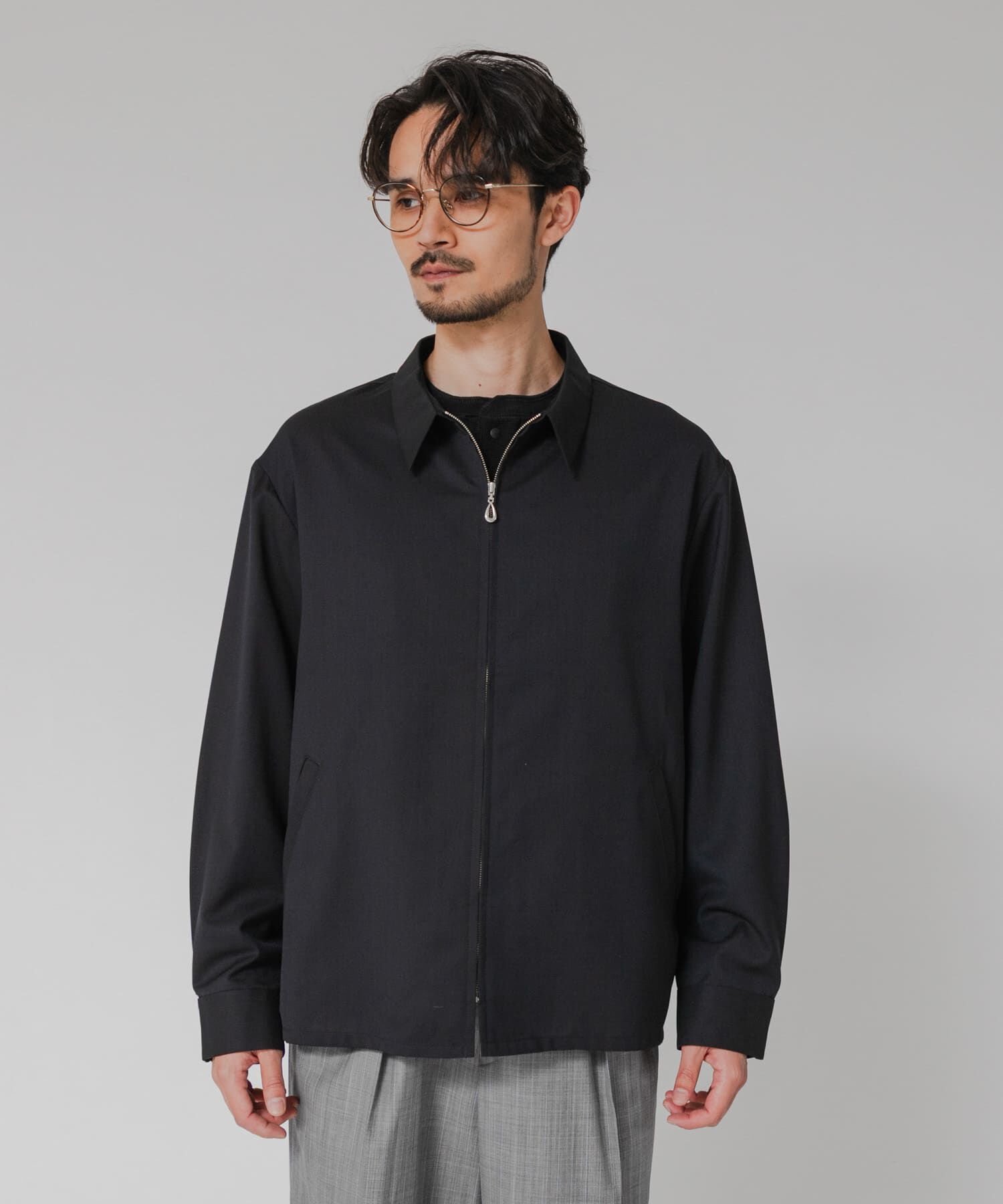 URBAN RESEARCH「『洗濯可/防シワ/接触冷感』WASHABLE WOOL SPORTS JACKET」|ブルゾン・スタジャン|