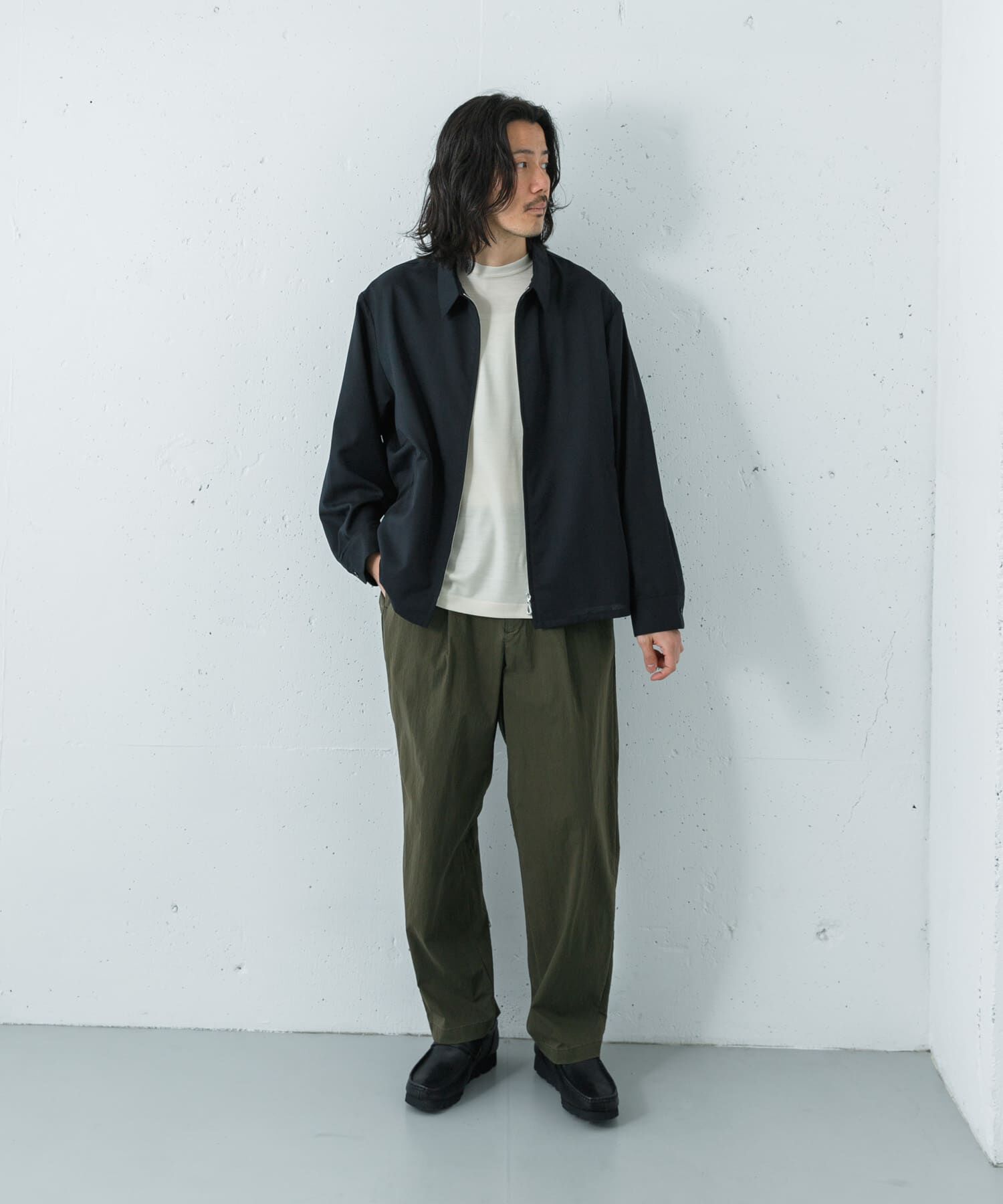 URBAN RESEARCH「『洗濯可/防シワ/接触冷感』WASHABLE WOOL SPORTS JACKET」|ブルゾン・スタジャン|