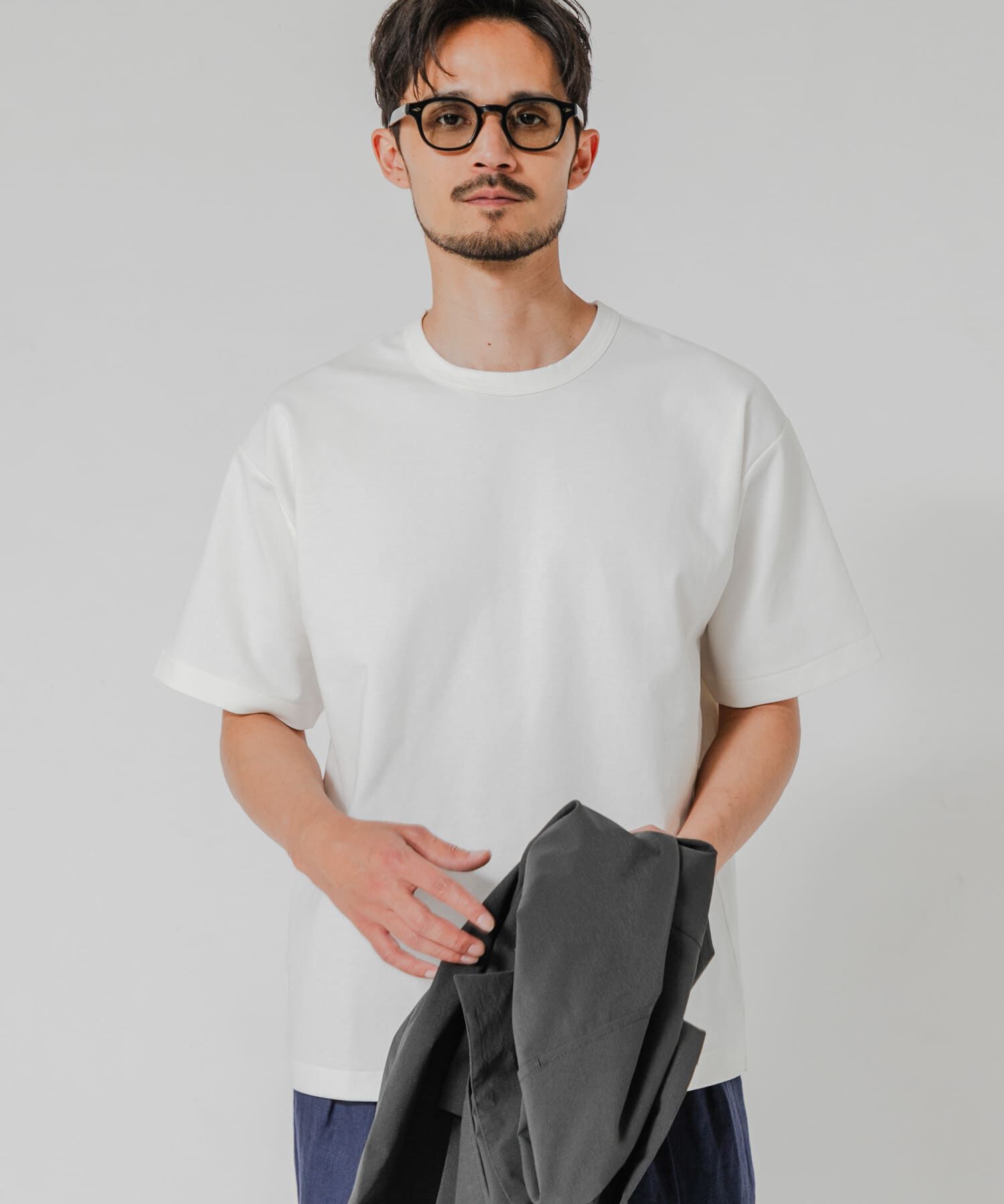 URBAN RESEARCH「防シワ接触冷感スムージーTシャツ」|Tシャツ・カットソー|ホワイト