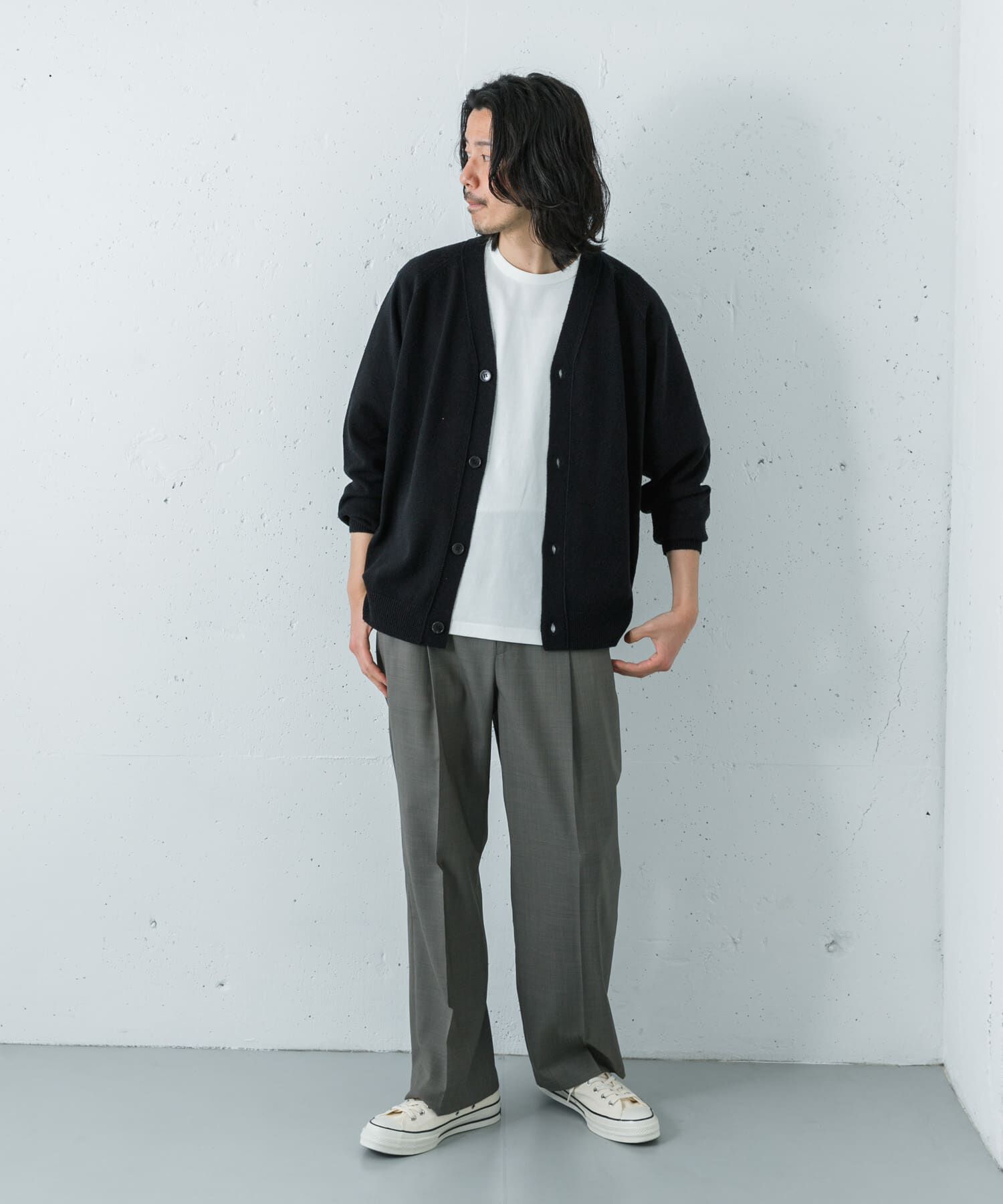 URBAN RESEARCH「SILK NOIL CARDIGAN」|カーディガン|