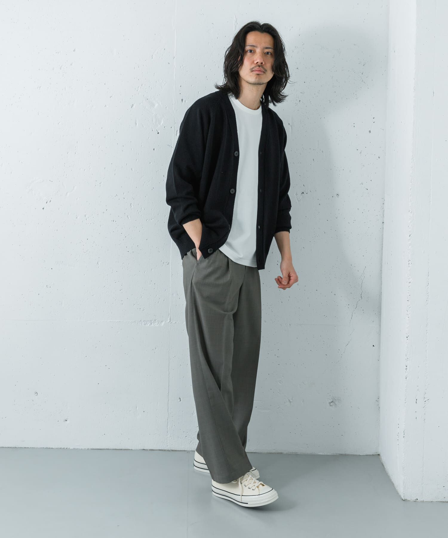 URBAN RESEARCH「SILK NOIL CARDIGAN」|カーディガン|