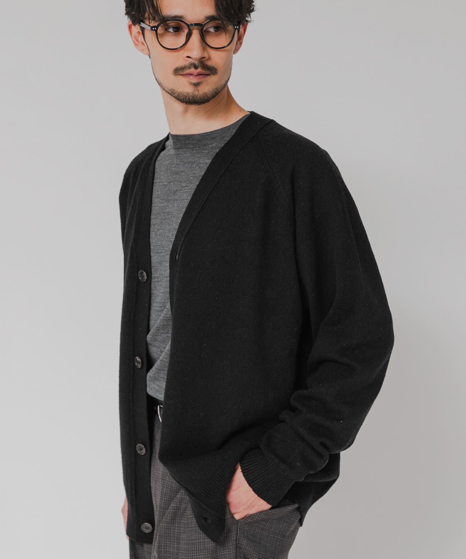 URBAN RESEARCH「SILK NOIL CARDIGAN」|カーディガン|