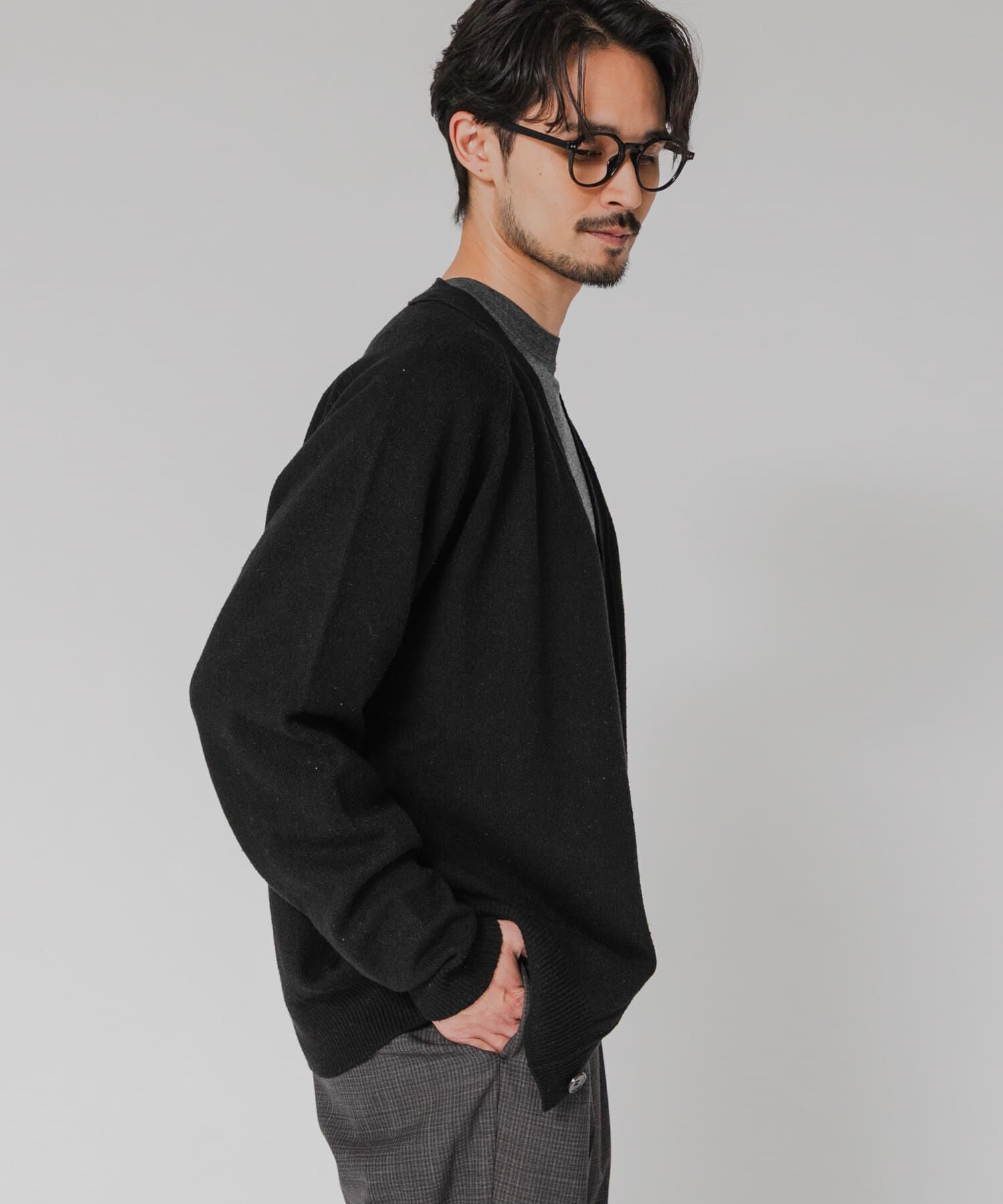 URBAN RESEARCH「SILK NOIL CARDIGAN」|カーディガン|