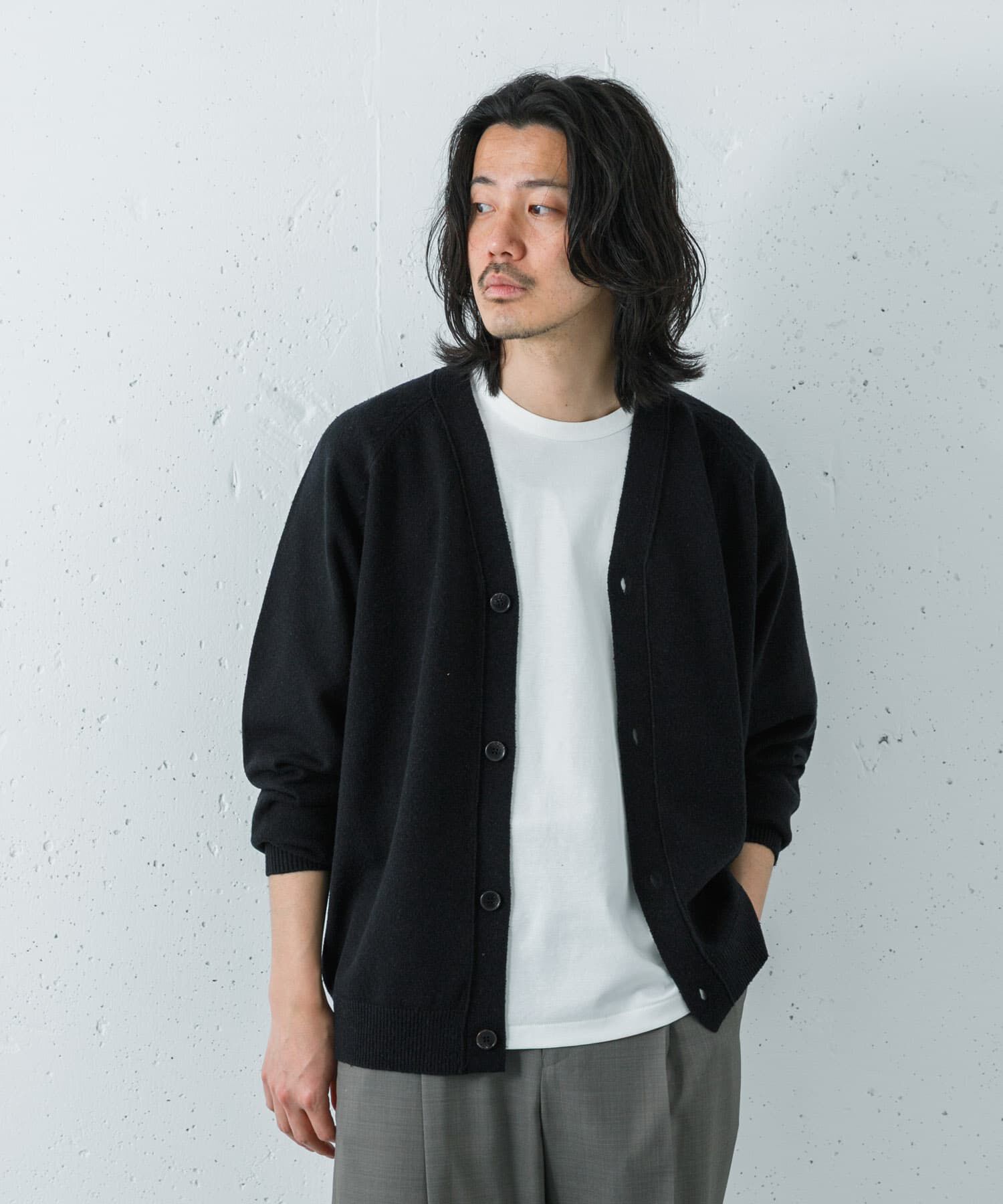 URBAN RESEARCH「SILK NOIL CARDIGAN」|カーディガン|