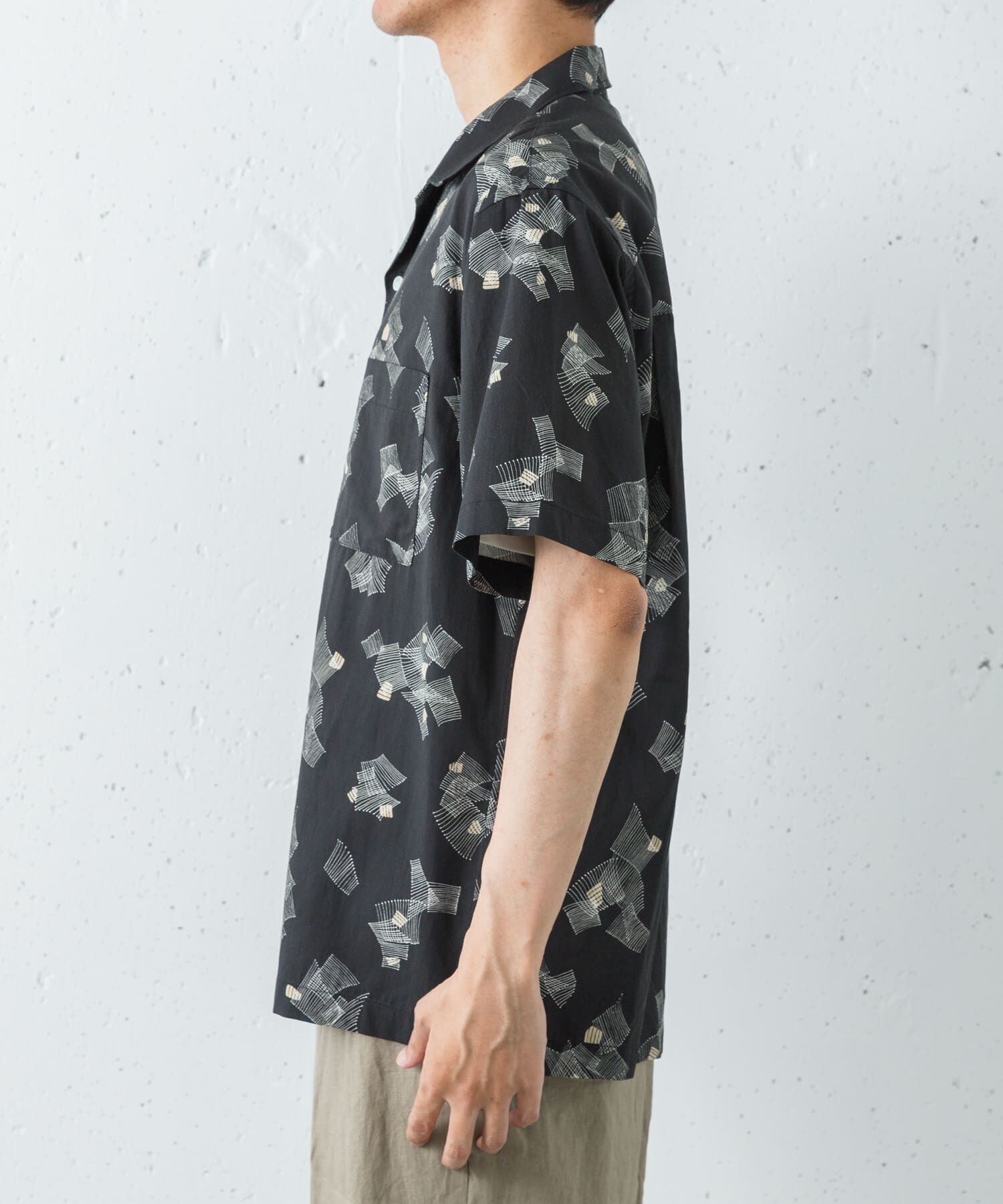 URBAN RESEARCH「LONGCHAMP OPEN COLLAR SHIRTS」|シャツ・ブラウス|