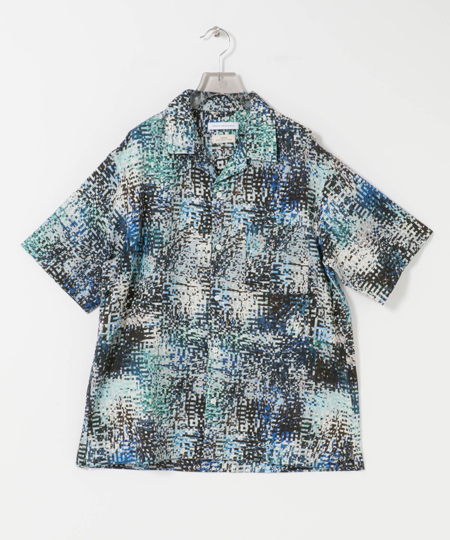 URBAN RESEARCH「LONGCHAMP OPEN COLLAR SHIRTS」|シャツ・ブラウス|