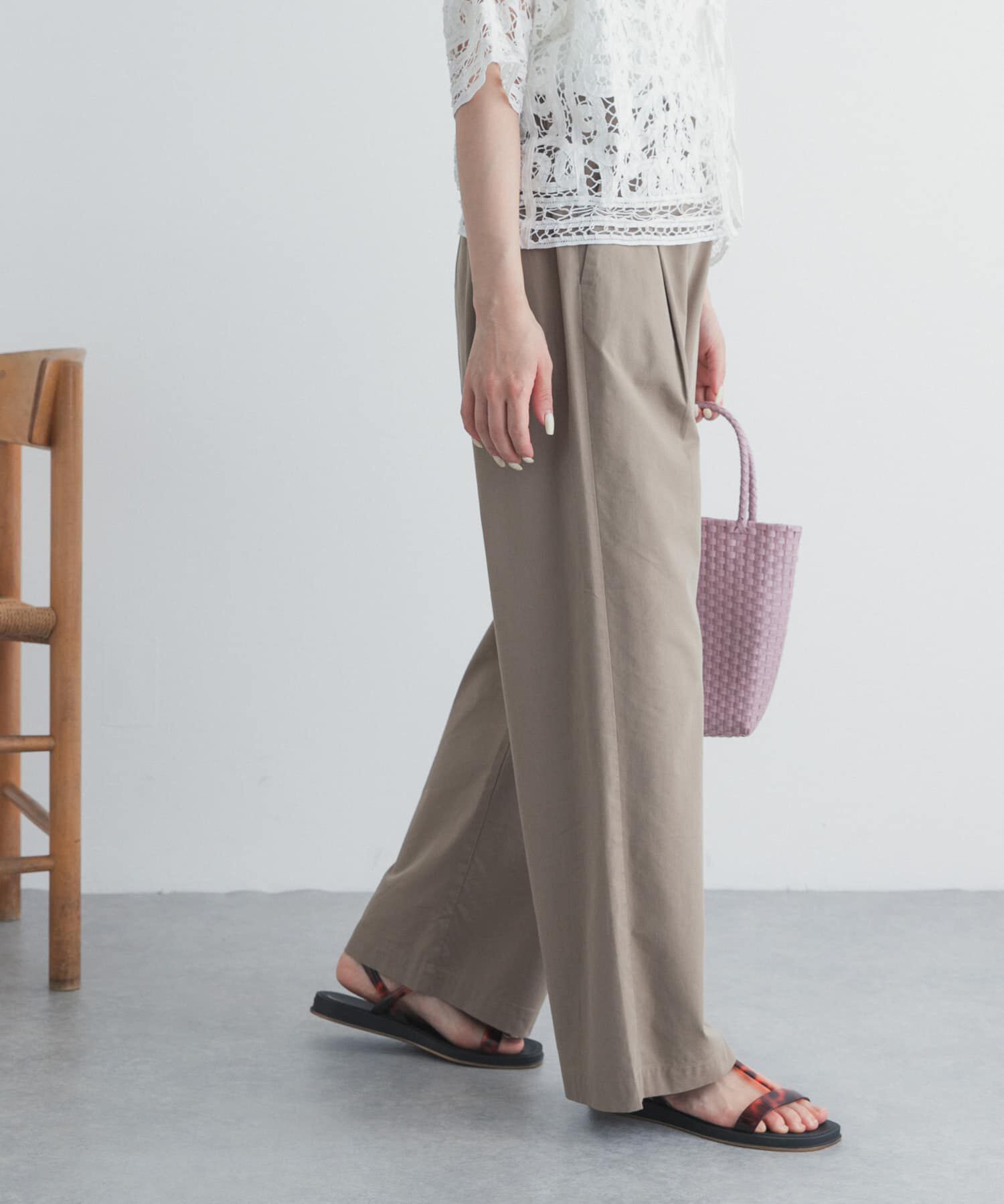 URBAN RESEARCH DOORS「レーヨンコットンイージーパンツ」|その他|
