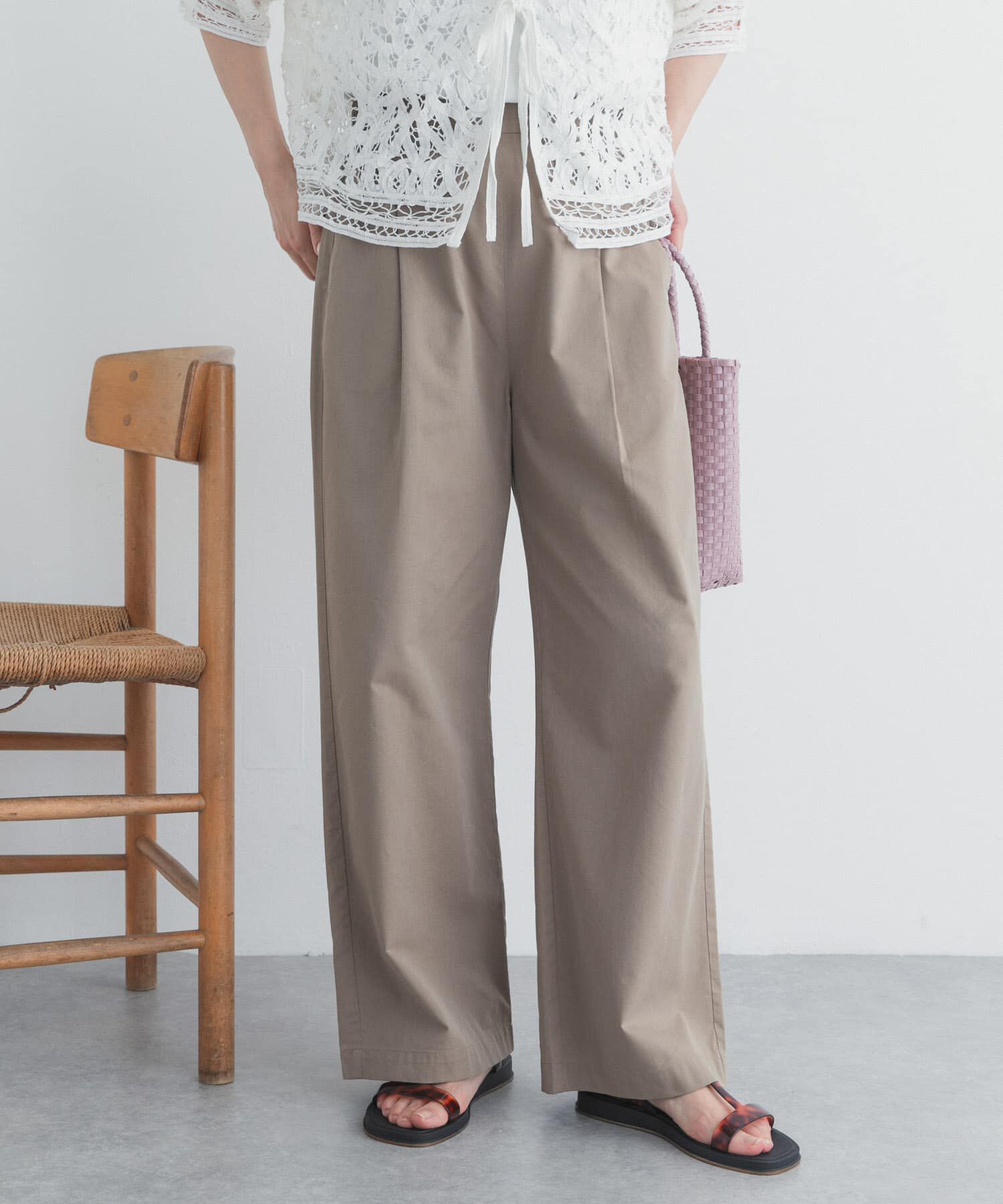 URBAN RESEARCH DOORS「レーヨンコットンイージーパンツ」|その他|