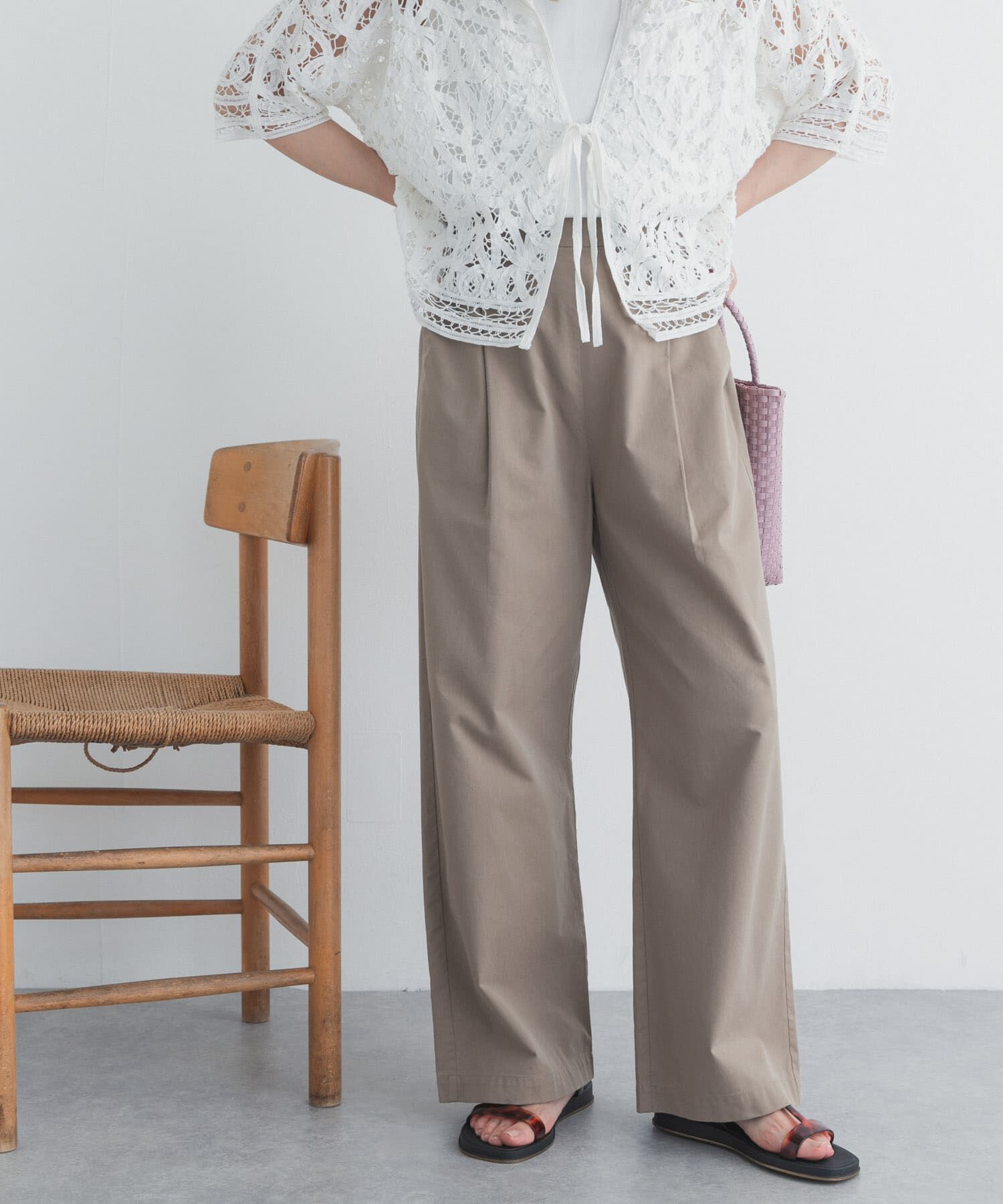 URBAN RESEARCH DOORS「レーヨンコットンイージーパンツ」|その他|