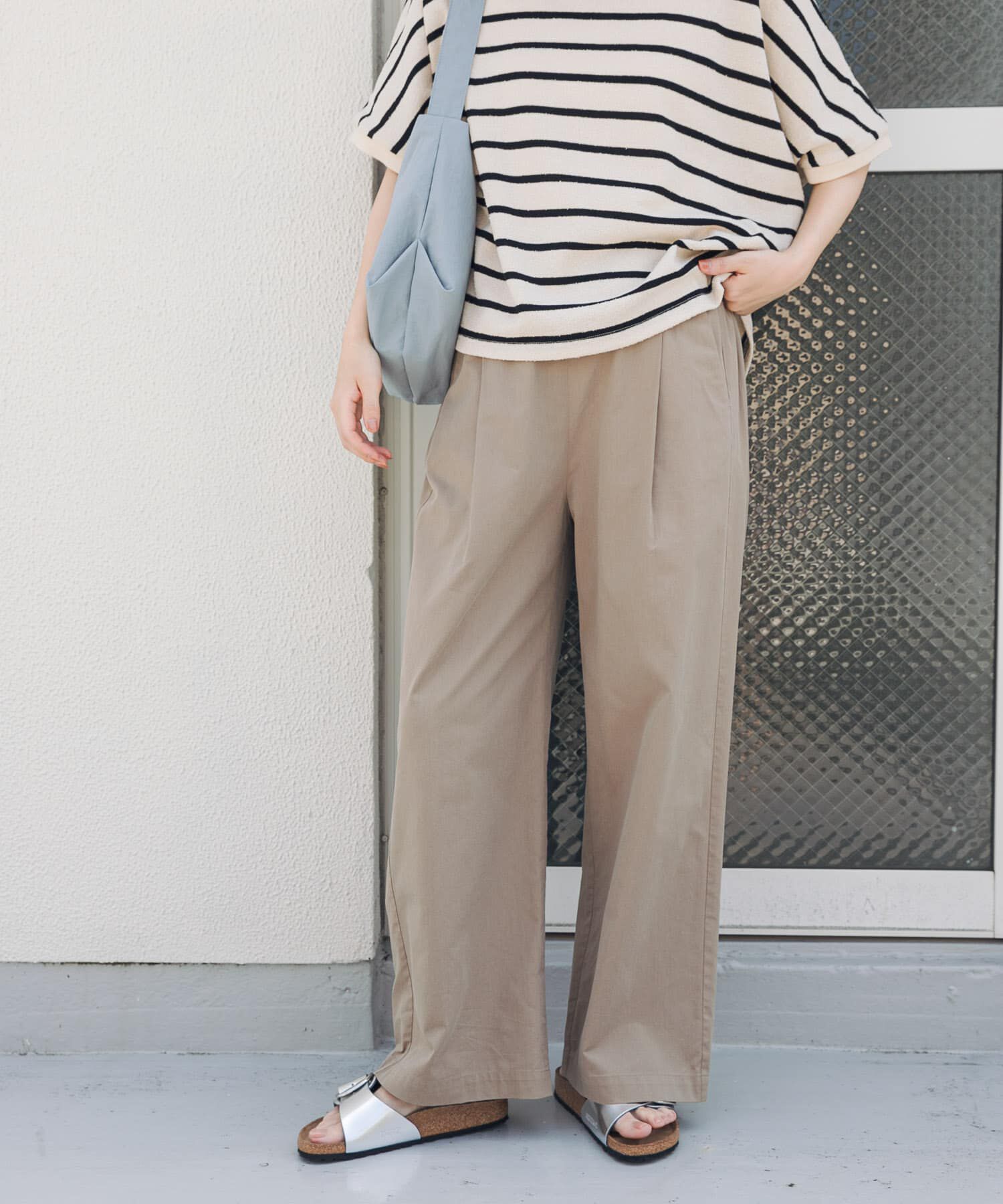 URBAN RESEARCH DOORS「レーヨンコットンイージーパンツ」|その他|