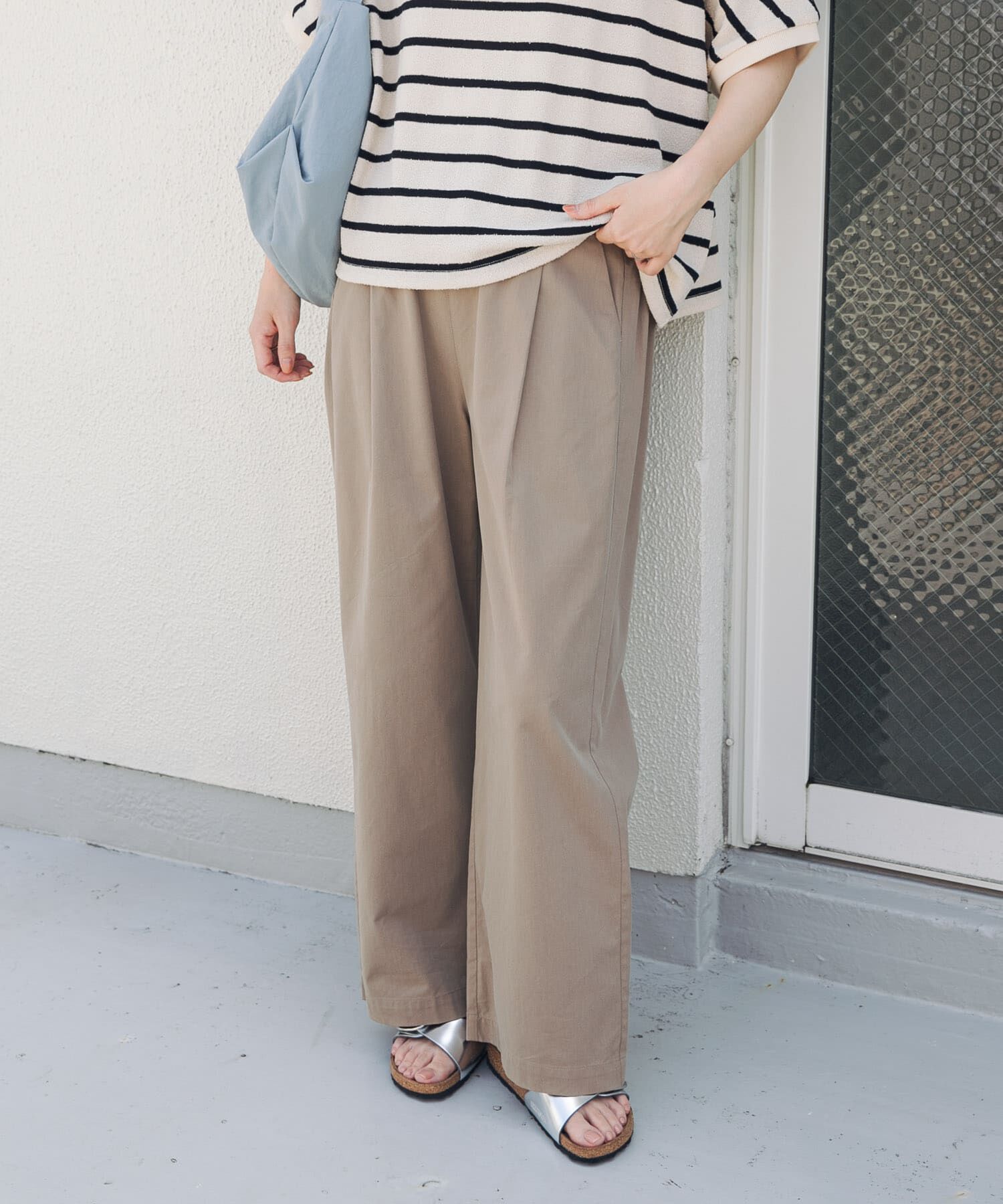 URBAN RESEARCH DOORS「レーヨンコットンイージーパンツ」|その他|