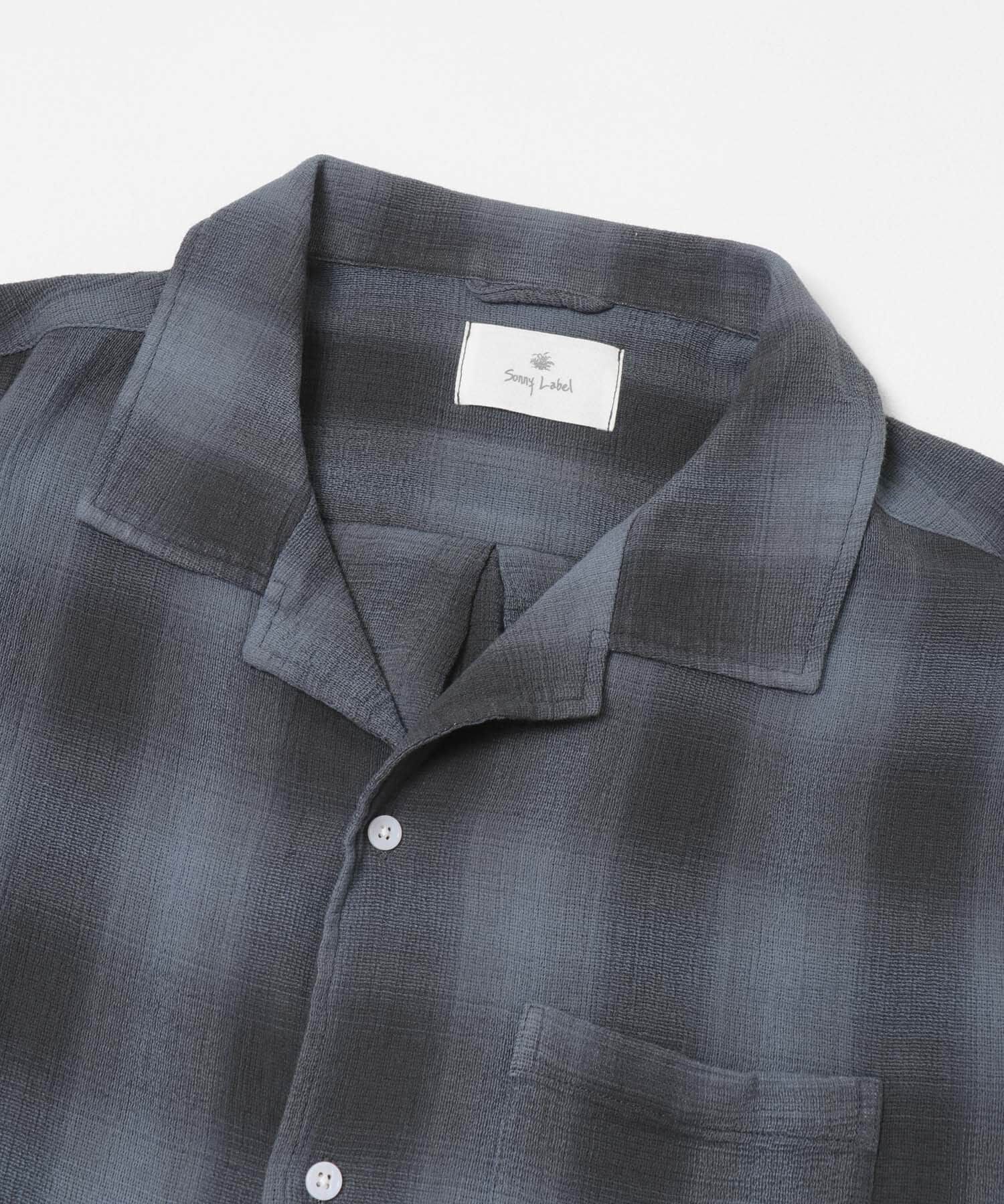 Sonny Label 「オーバーダイチェックショートスリーブシャツ」|シャツ・ブラウス|