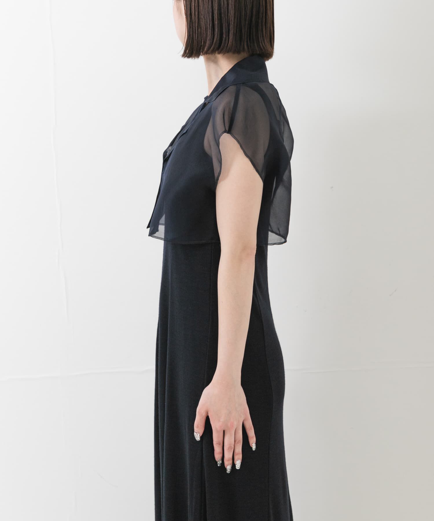 URBAN RESEARCH「new basic　SILK ORGANDY SHORT SHIRTS」|シャツ・ブラウス|
