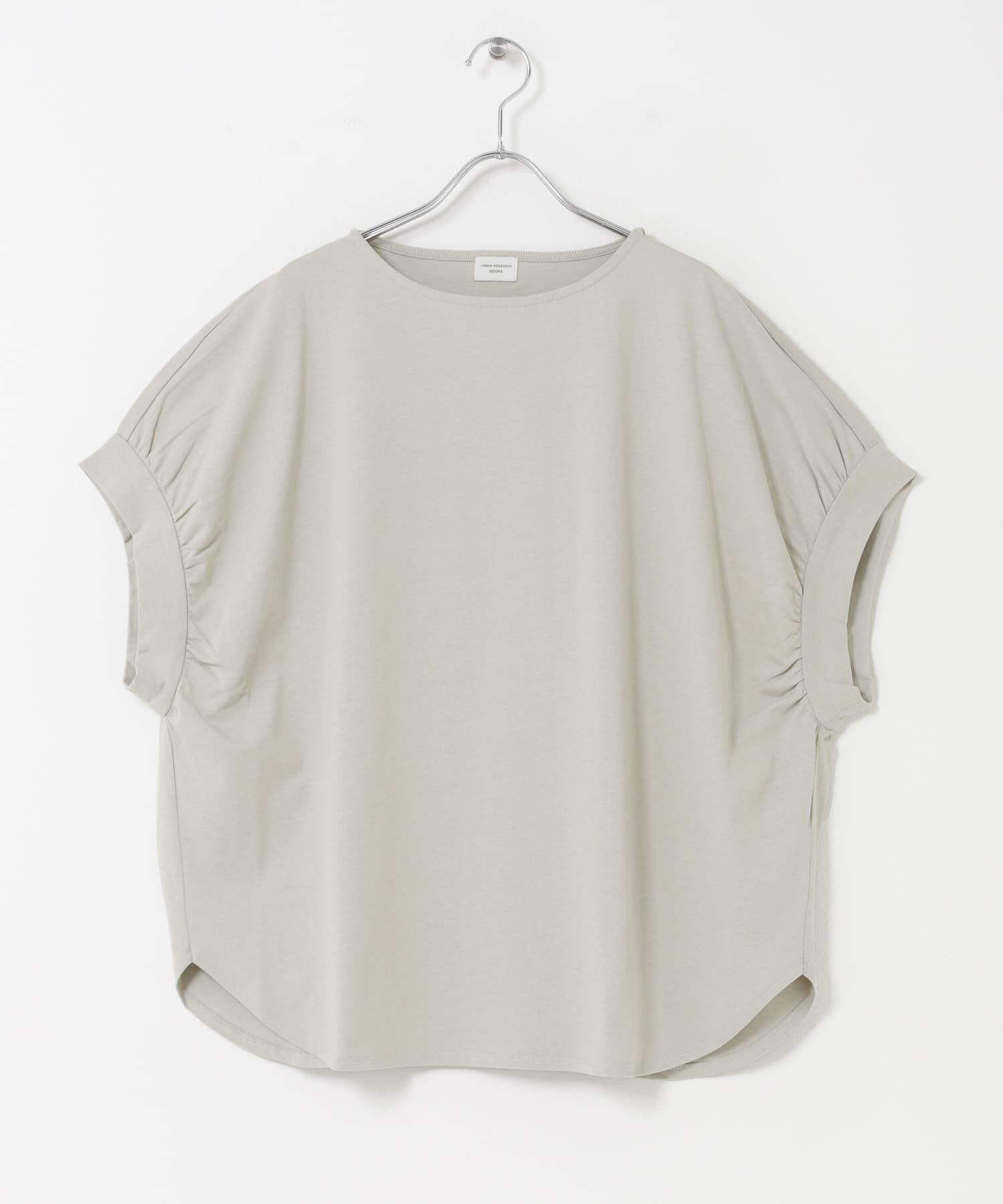 URBAN RESEARCH DOORS「袖ギャザーワイドプルオーバー」|Tシャツ・カットソー|