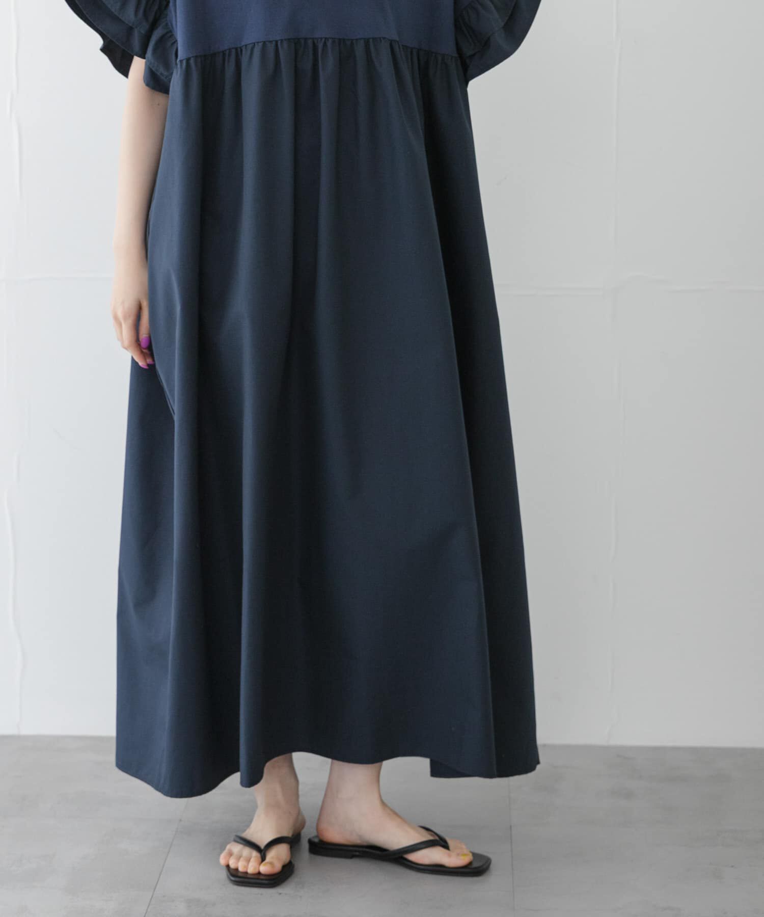 Sonny Label 「フリルカットドッキングワンピース」|ワンピース|
